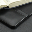 26 x 17 black leather desk pad