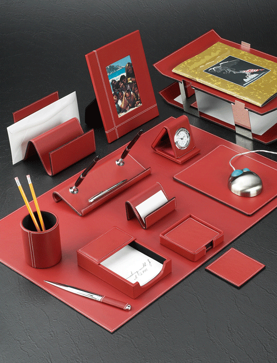 Red Leather Conference Table Sets And Accessories